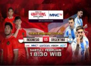 4 Nations World Series 2025, Indonesia vs Argentina: Live di MNCTV!