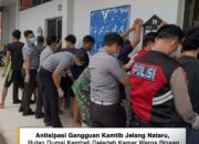 Antisipasi Gangguan Kamtib Jelang Nataru, Rutan Dumai Geledah Kamar Warga Binaan