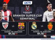 Perebutan Gelar Bergengsi Supercopa de Espana, RCTI Siap Menyajikan Drama Sepak Bola Spanyol!