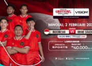 Laga Penuh Gengsi! Indonesia vs Arab Saudi di 4 Nations World Series 2025, Streaming di Link Berikut